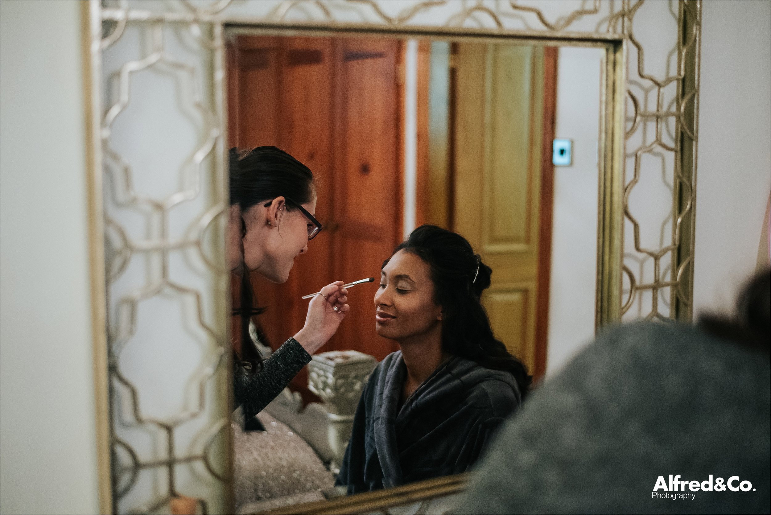 bridal preperations at beeston manor 