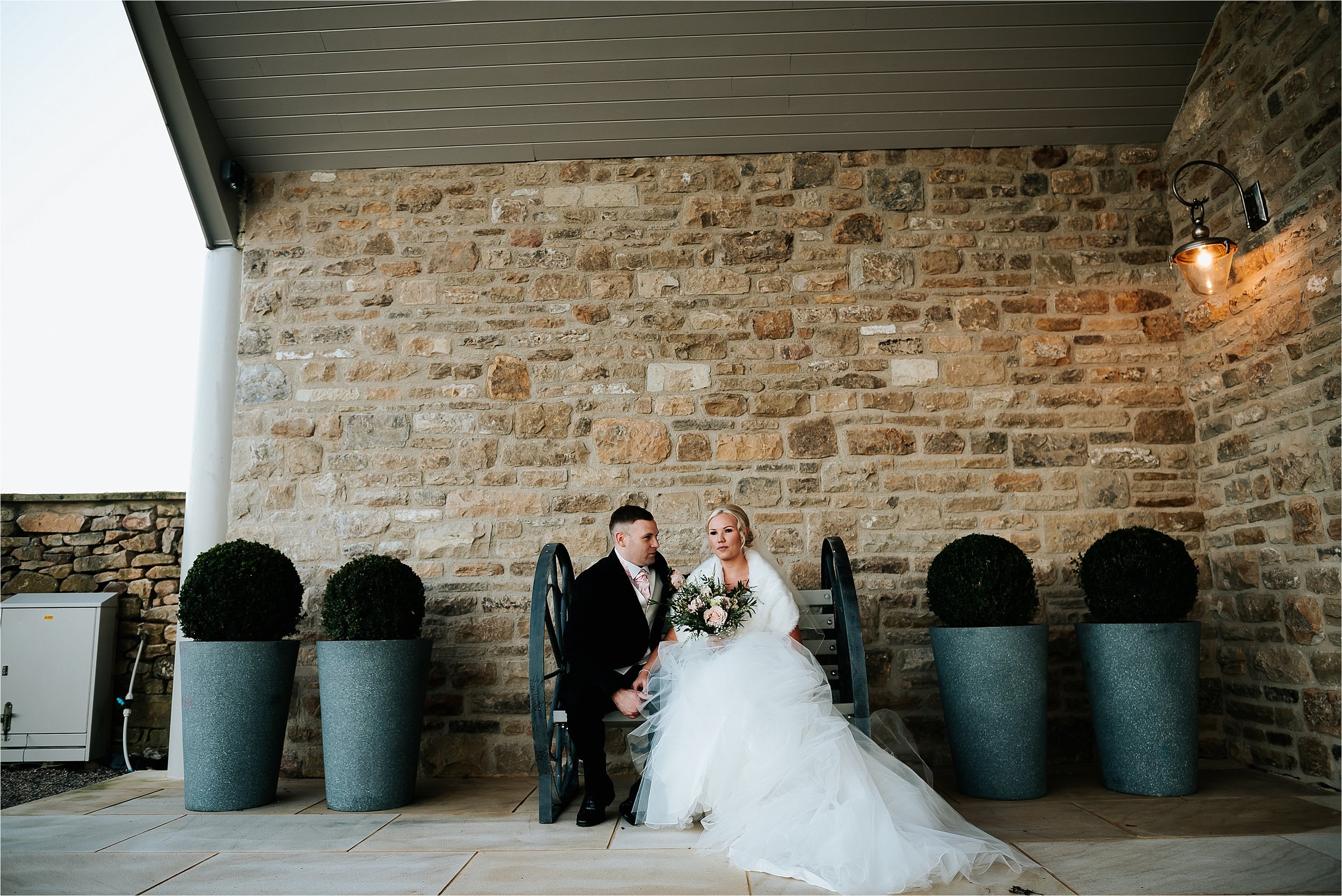 bridal portraits at wedding 