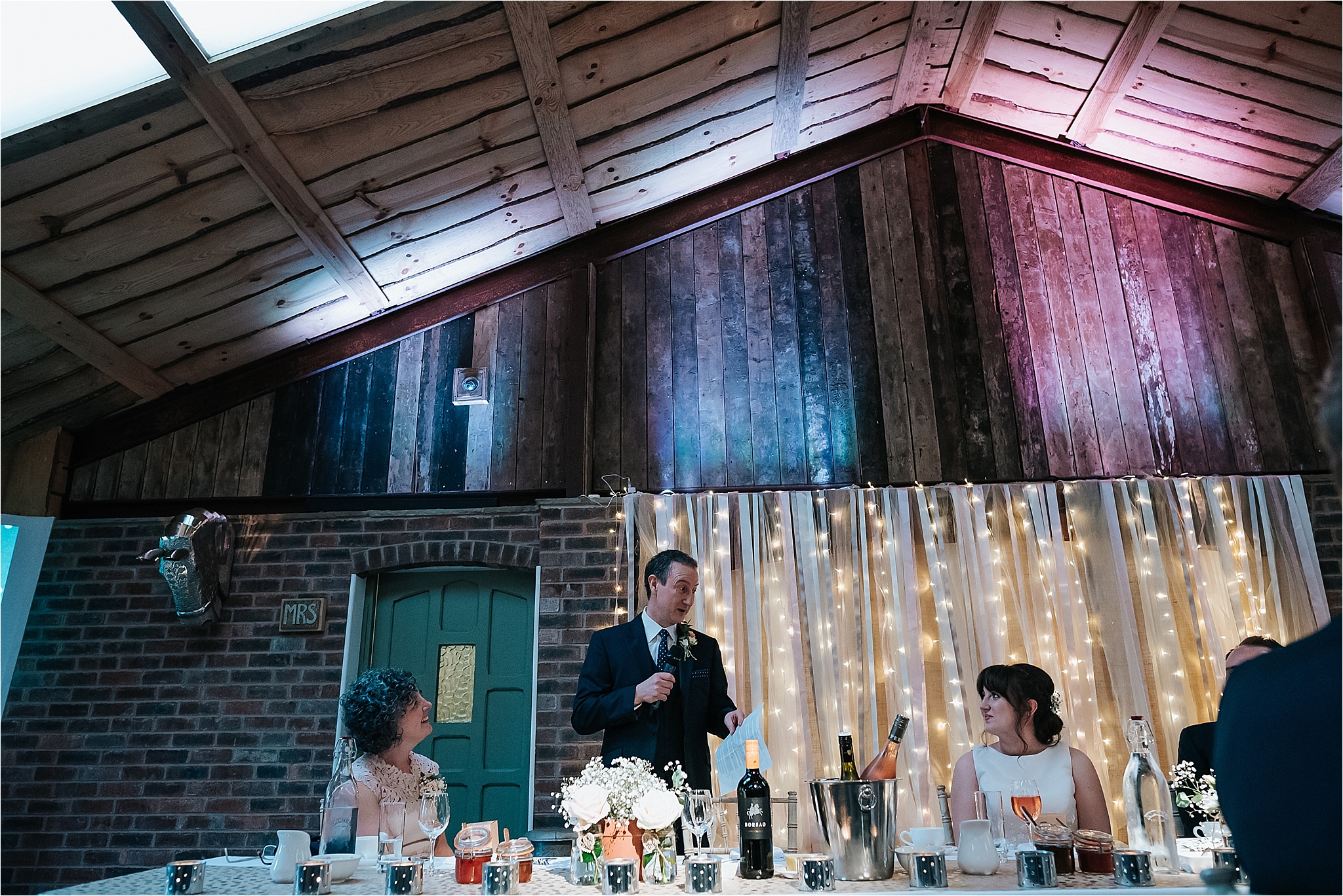 wedding speeches at owen house wedding barn