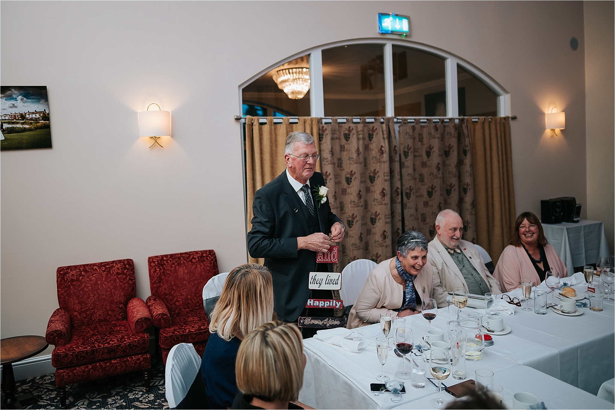 wedding speeches at the villa
