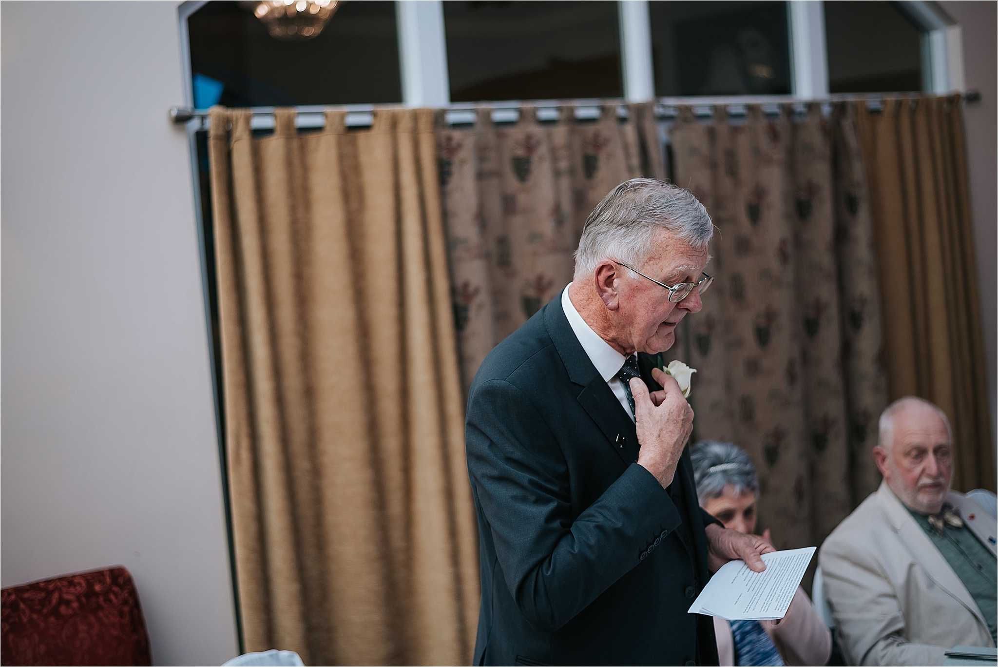 wedding speeches at the villa near wrea green 