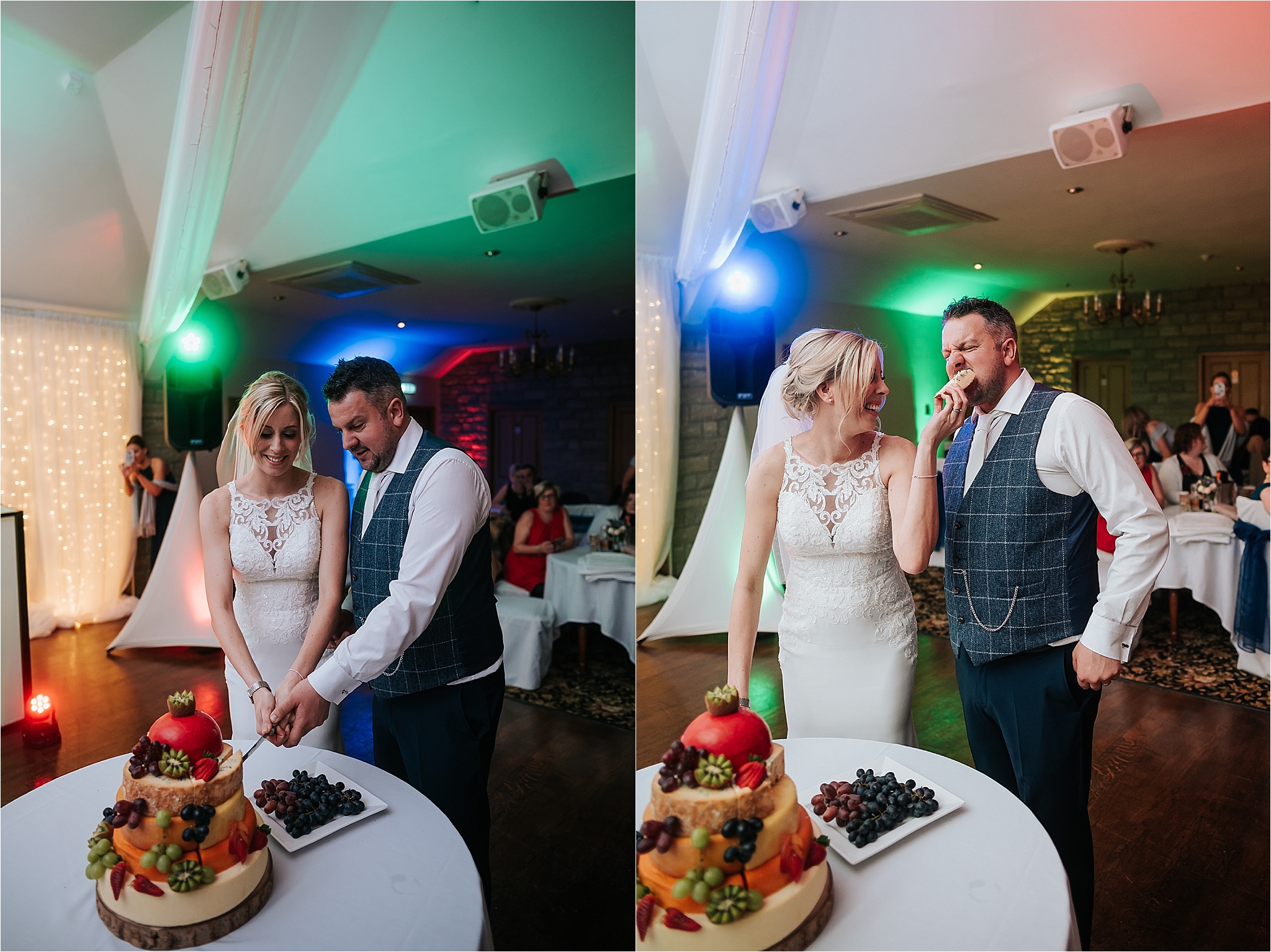 winter wedding at ferraris, preston