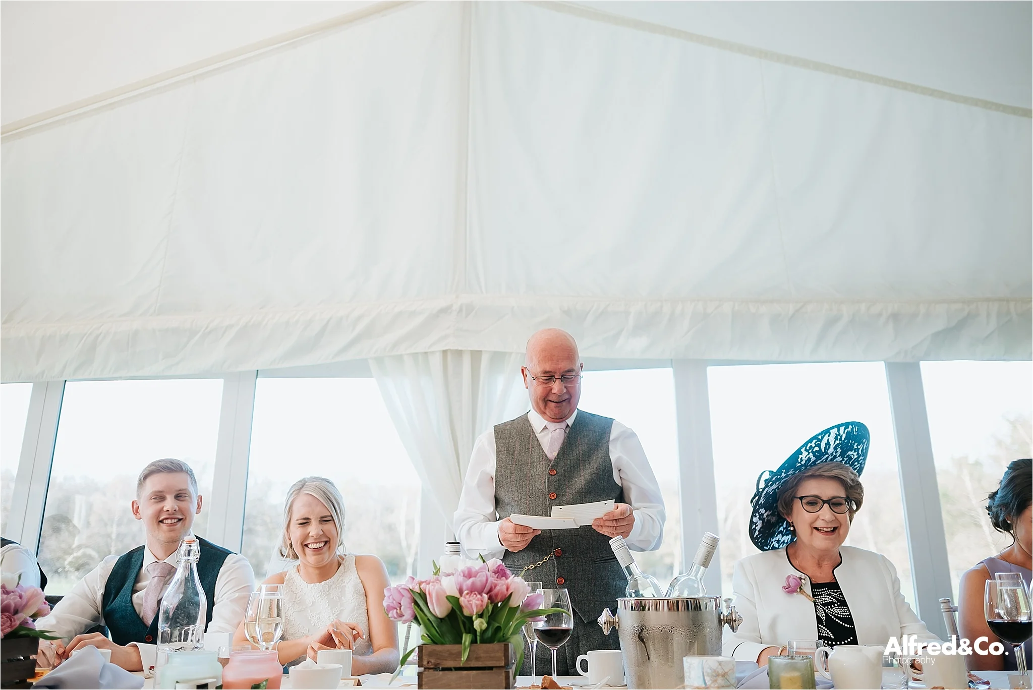 spring wedding at speke hall wedding pavilion