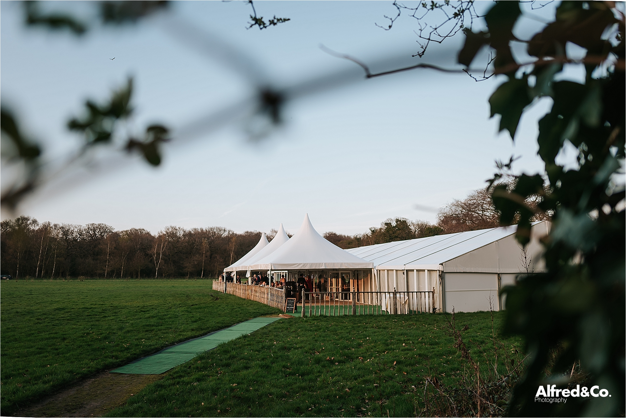 speke hall wedding pavilion in liverpool