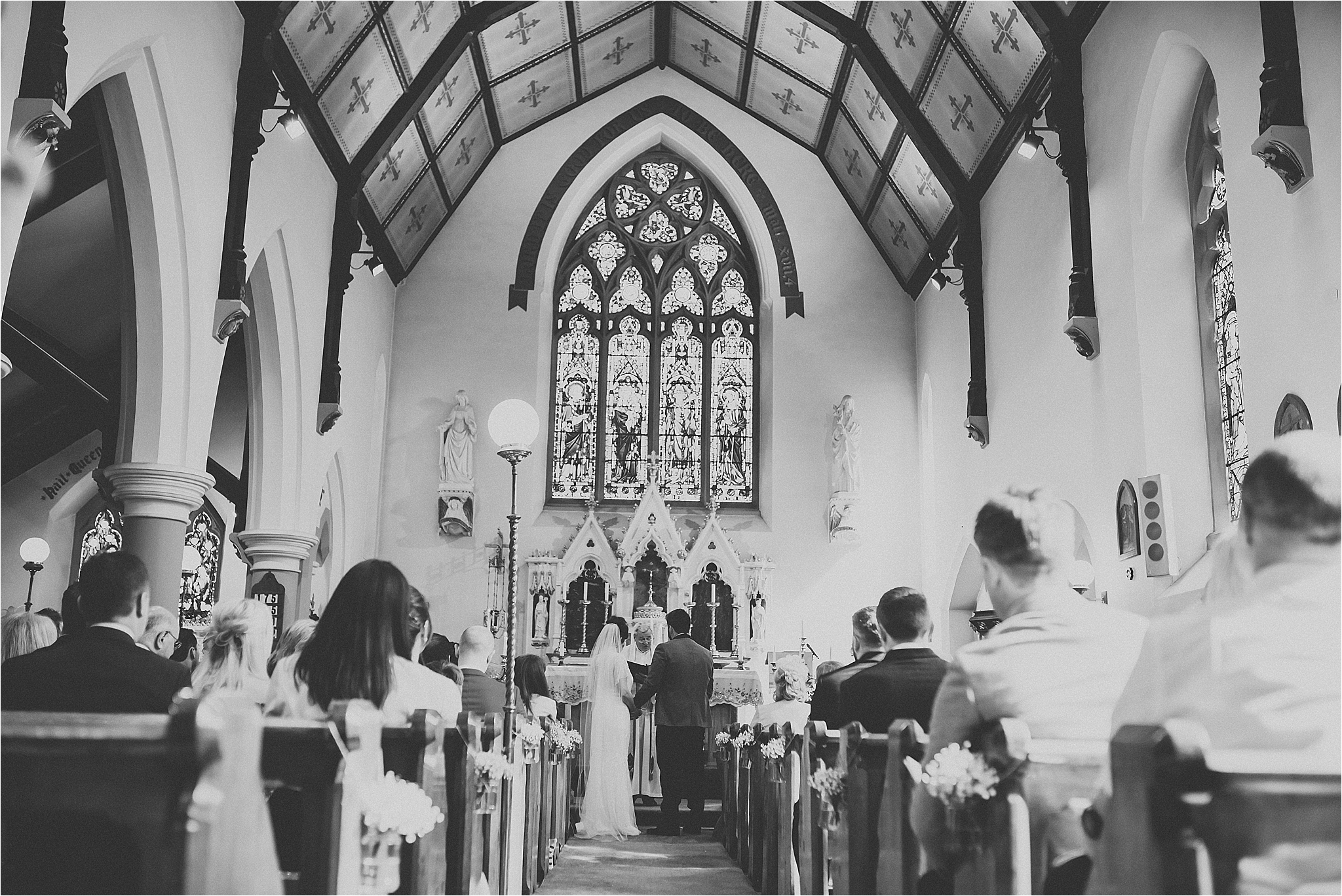 beautiful church wedding in scorton