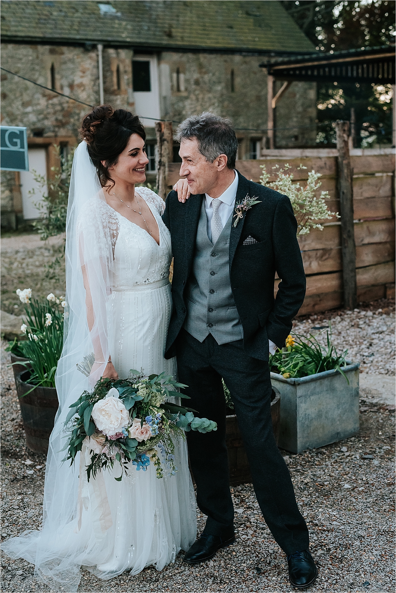 beautiful boho wedding at wyresdale park
