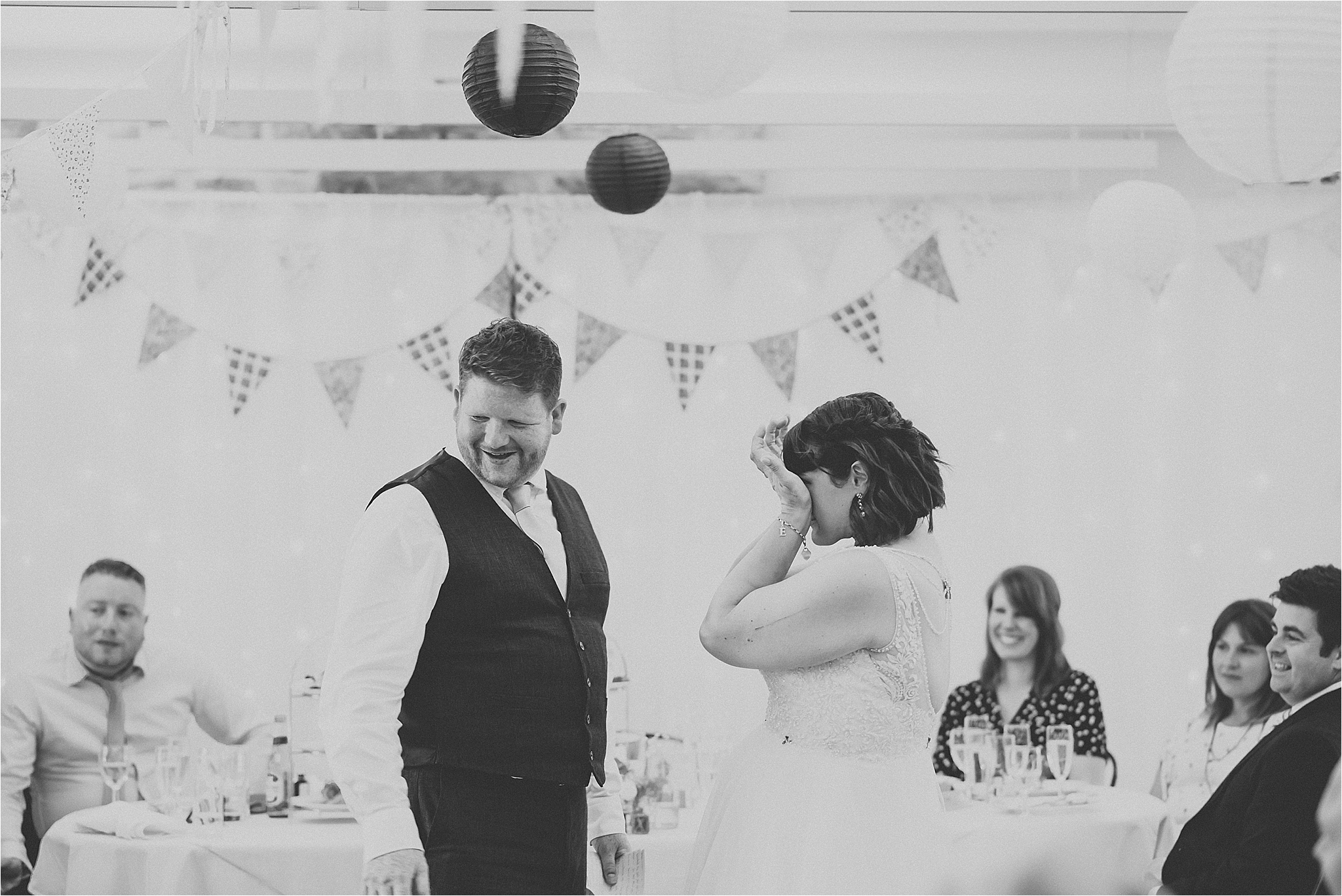 Groom makes bride cry at vintage inspired wedding