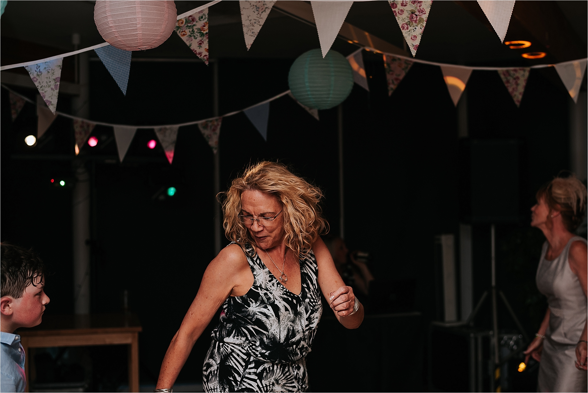 woman dancing at wedding