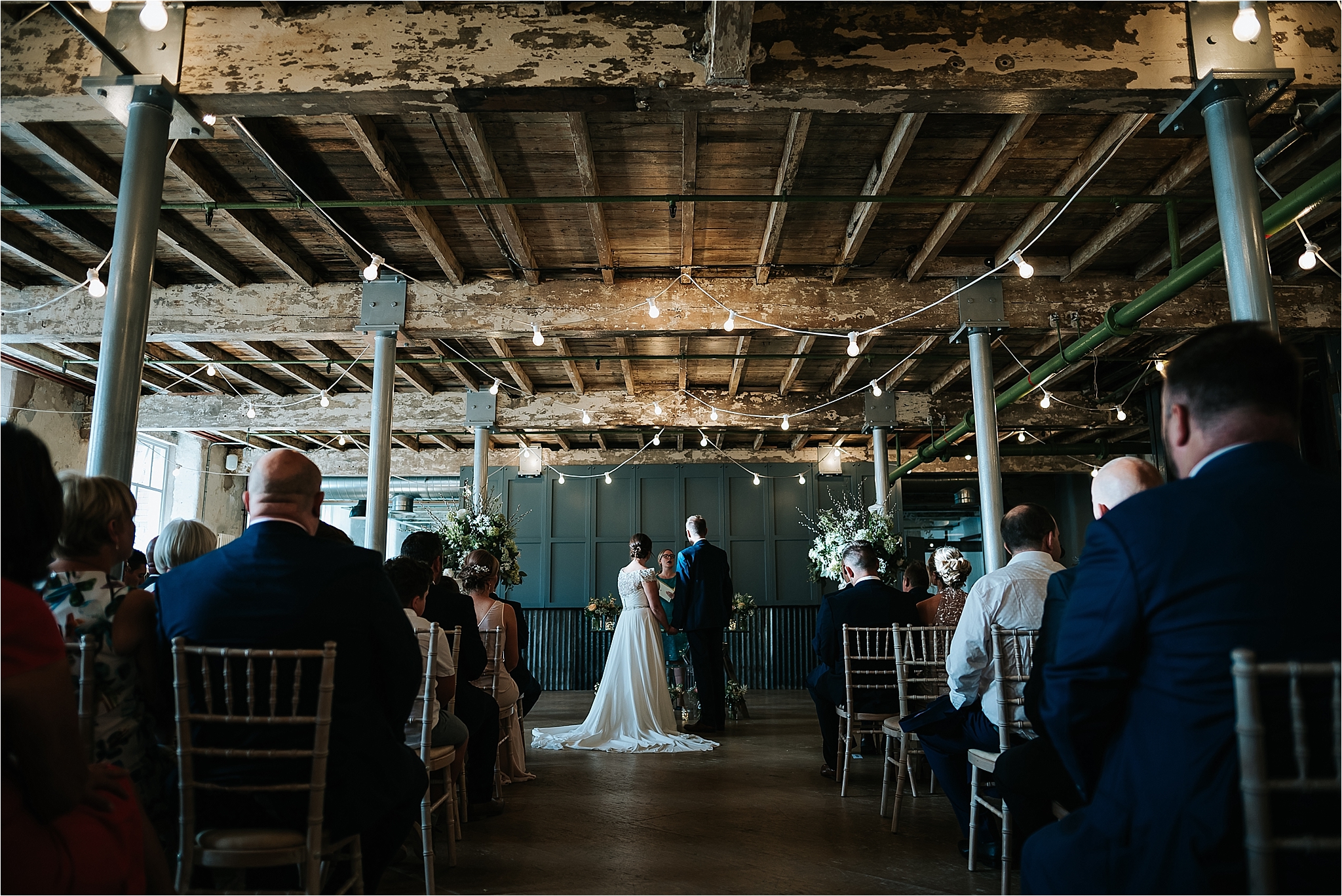 Stunning wedding ceremony room 