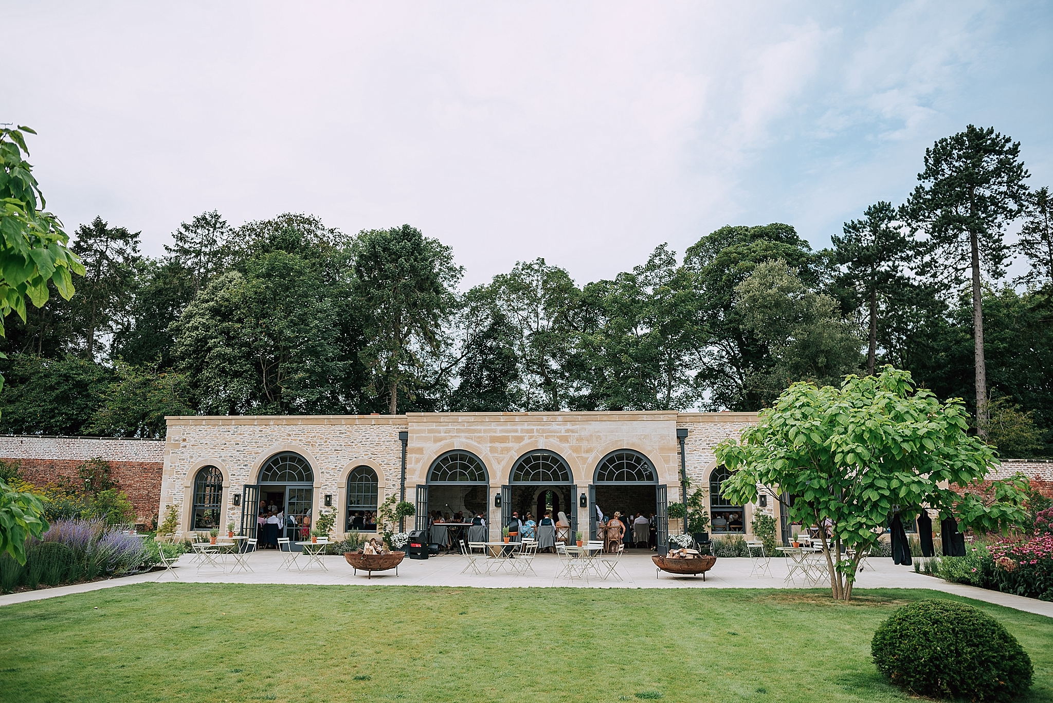 the outside of the beautiful fig house at middleton lodge