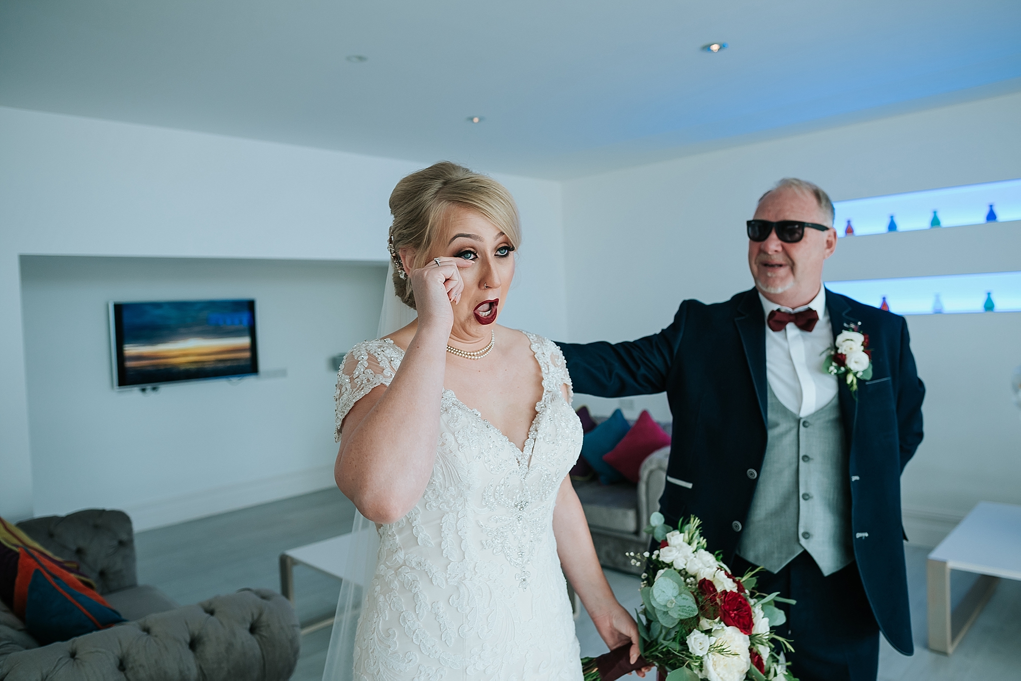 bride with her dad at the grand 22