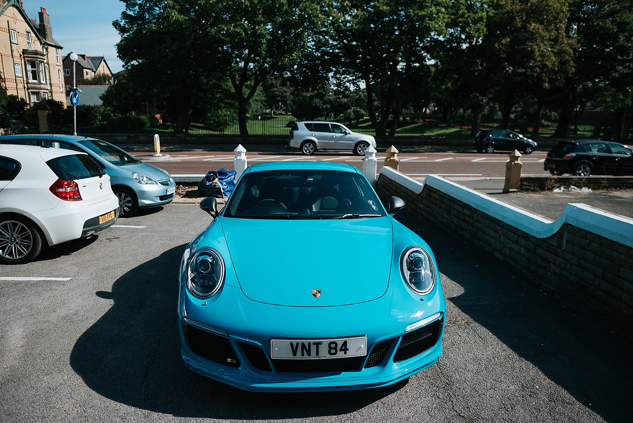 porsche wedding car