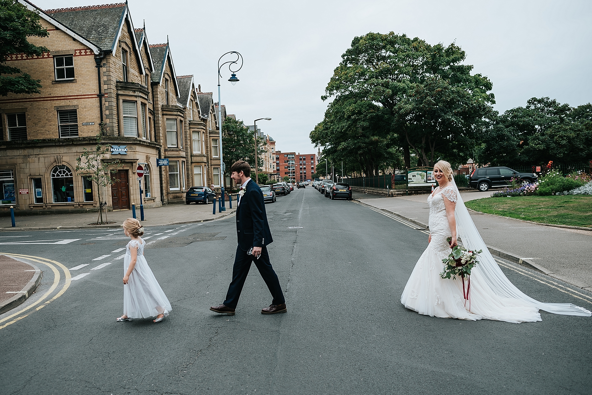 quirky family portrait in st annes 