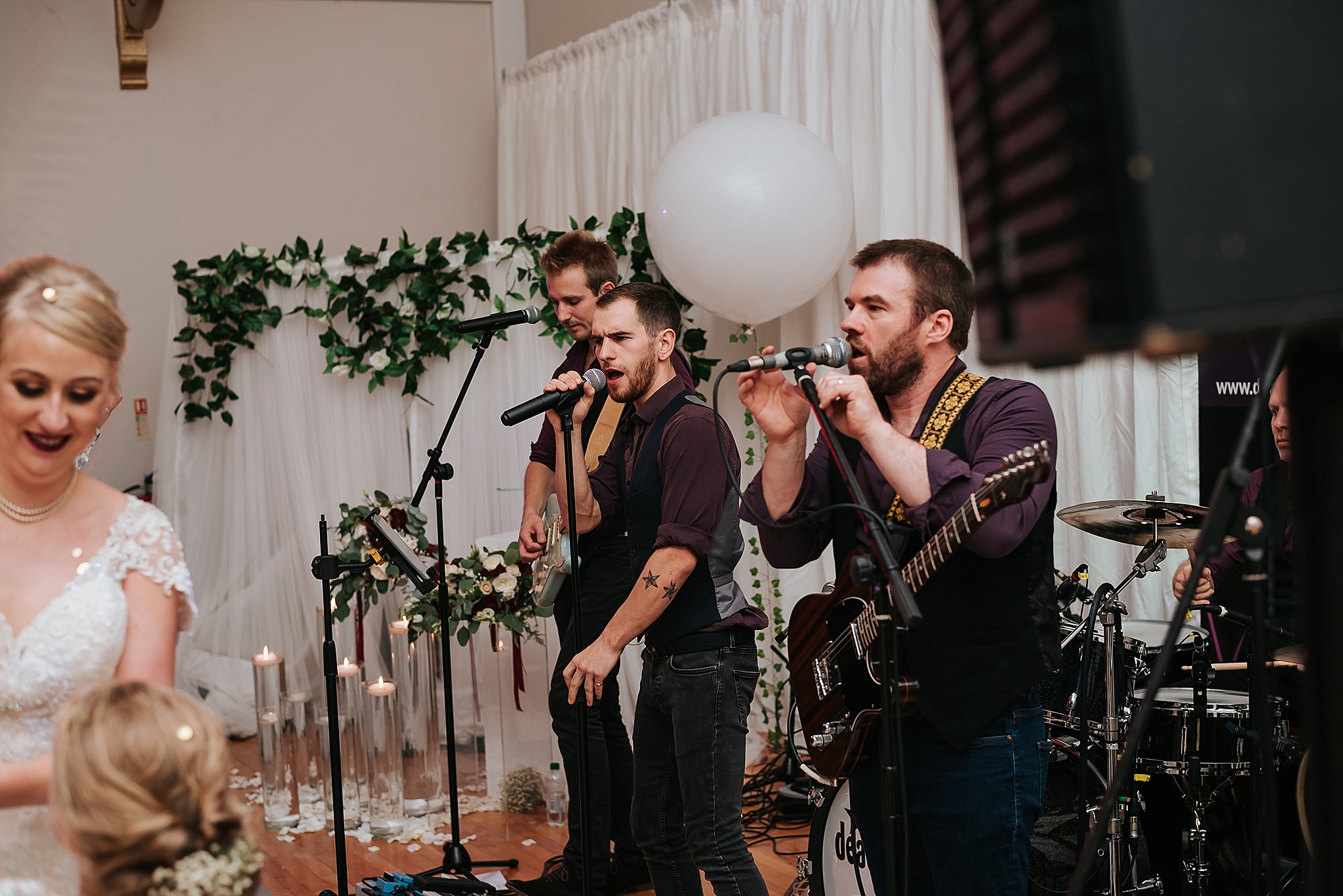 the deadbeats wedding band at st annes palace