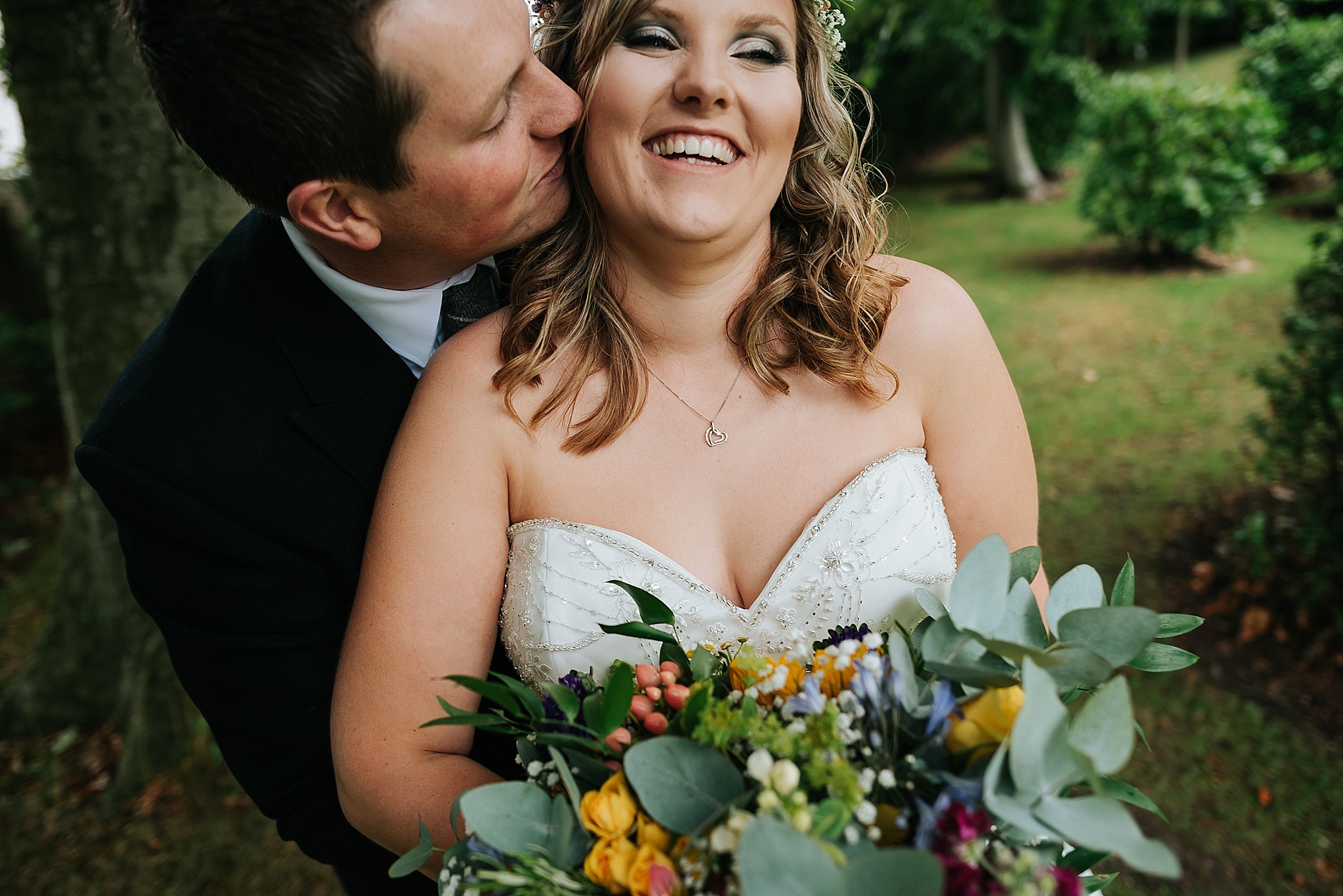 summer wedding at ribby hall village on fylde coast