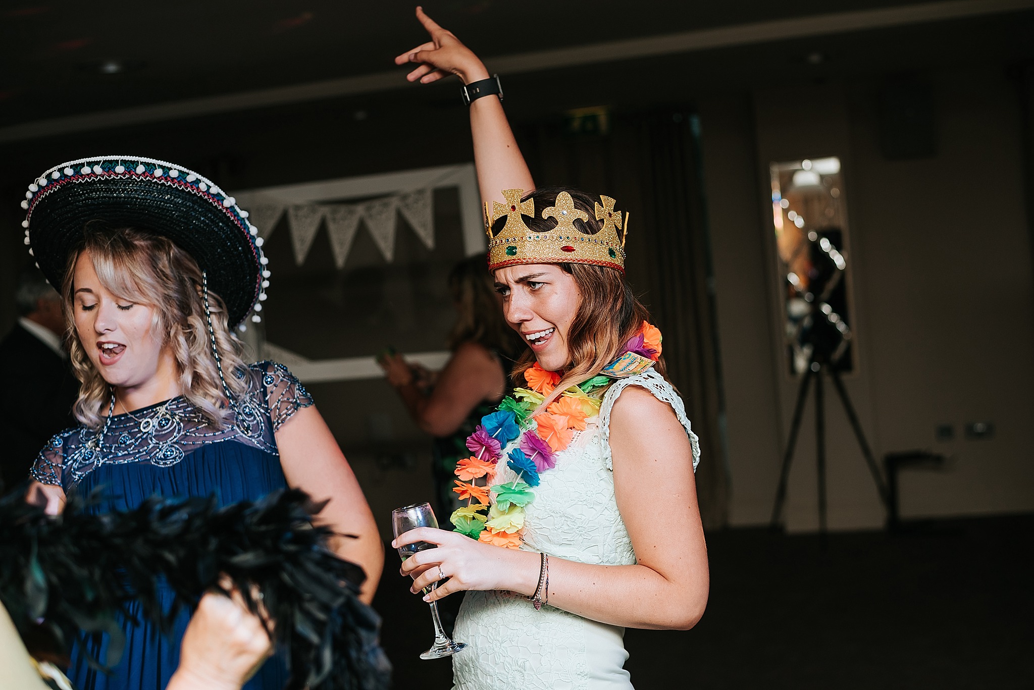 wedding evening reception at ribby hall