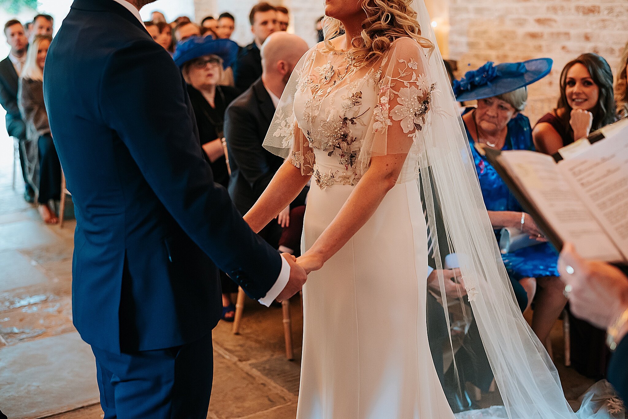 Wedding ceremony at dorfold hall 