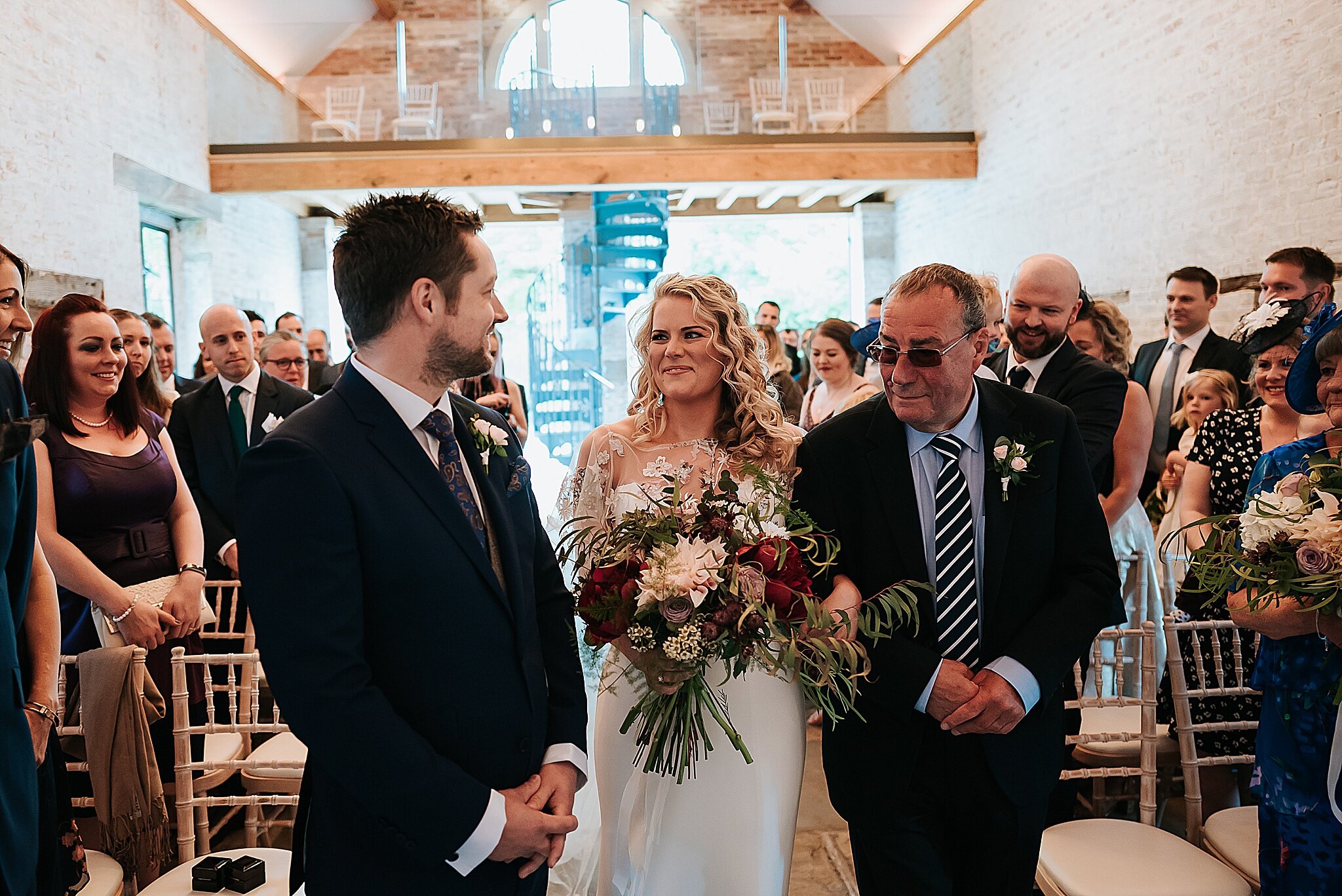 Wedding ceremony at dorfold hall 