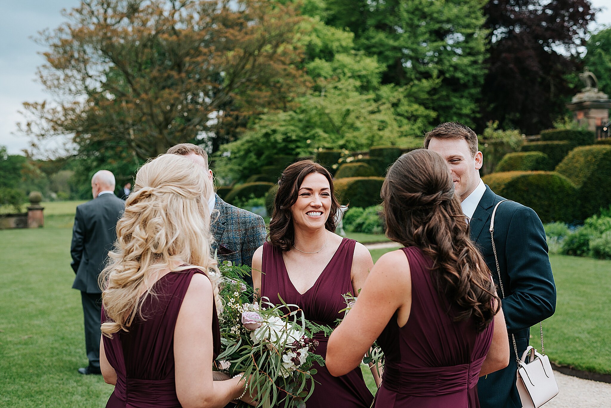 spring wedding at dorfold hall in cheshire 