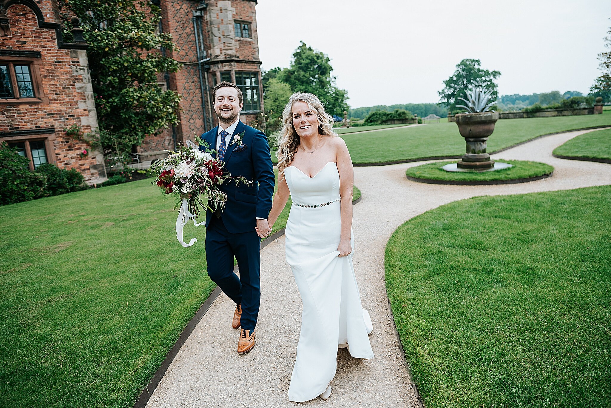 spring dorfold hall wedding in cheshire