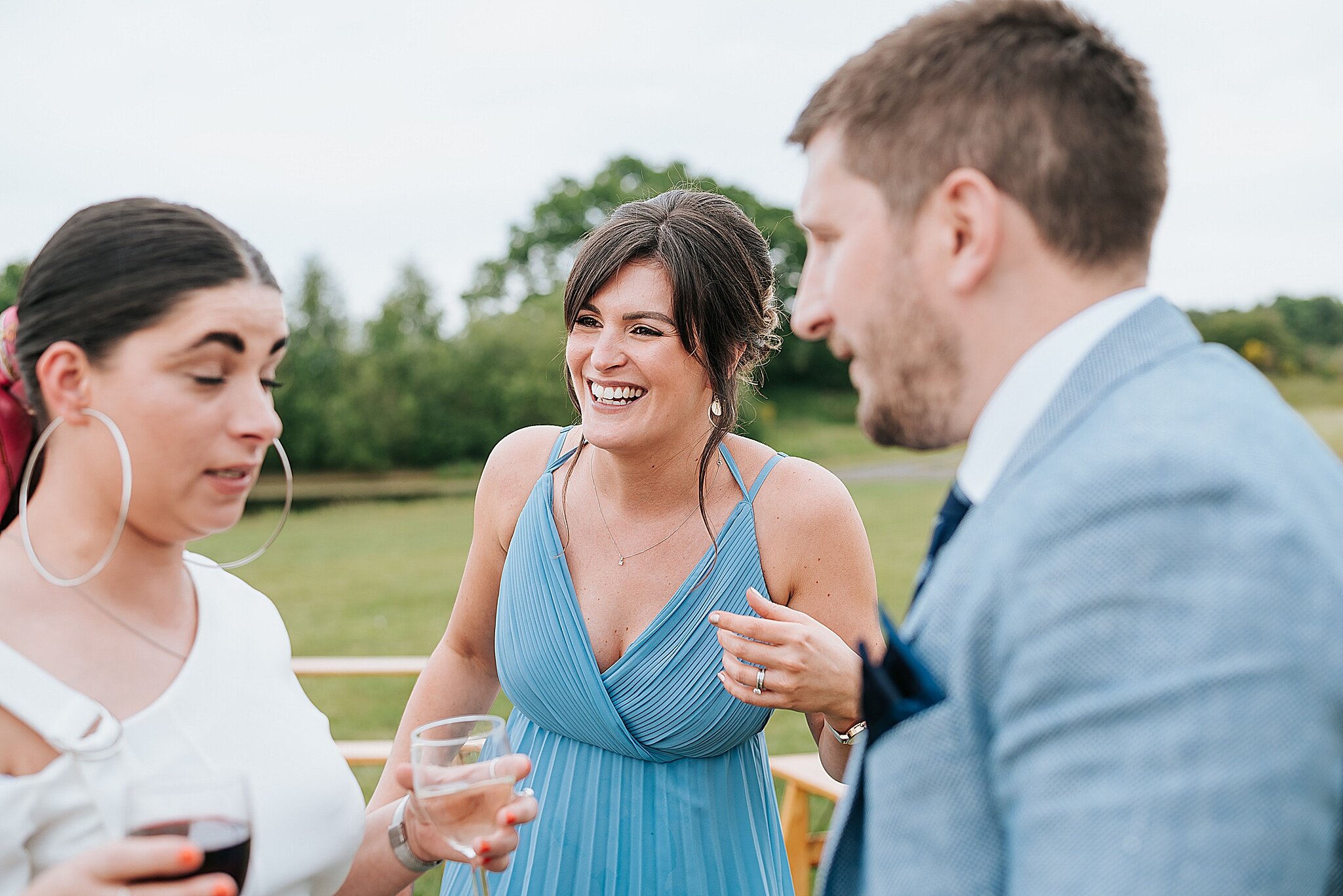 festival vibe wedding in cheshire 