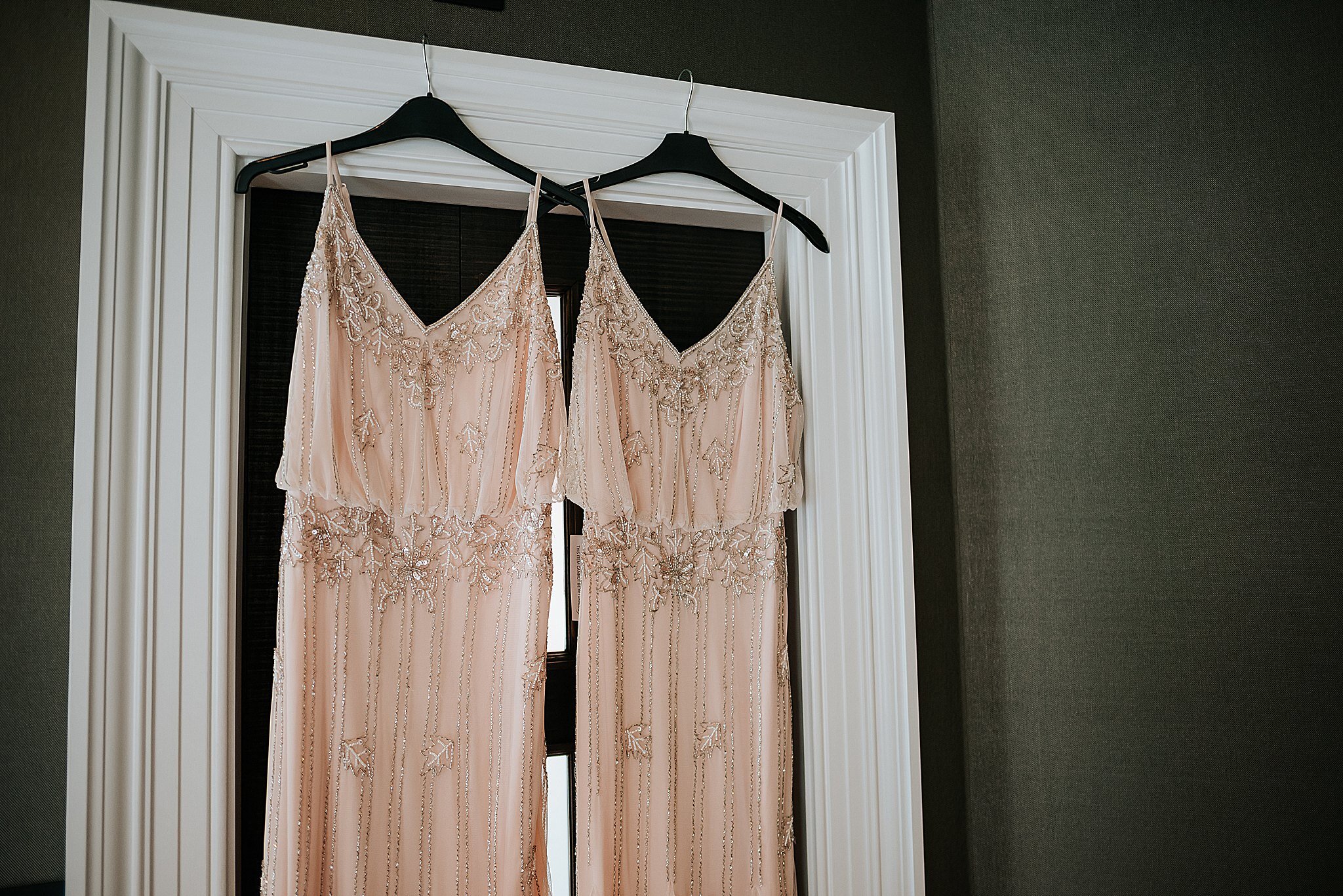 blush pink bridesmaids dresses 