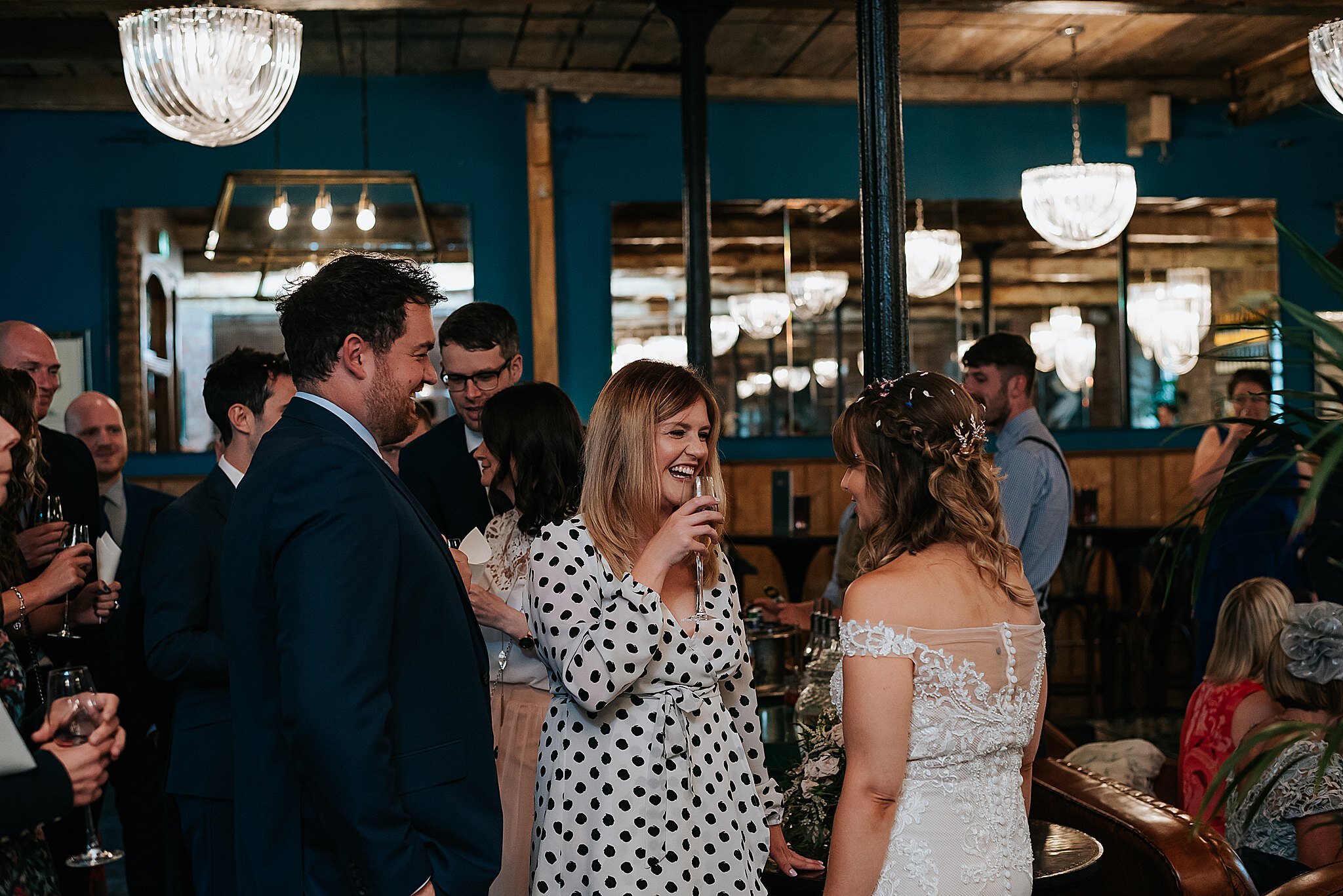 wedding at the spinning block hotel