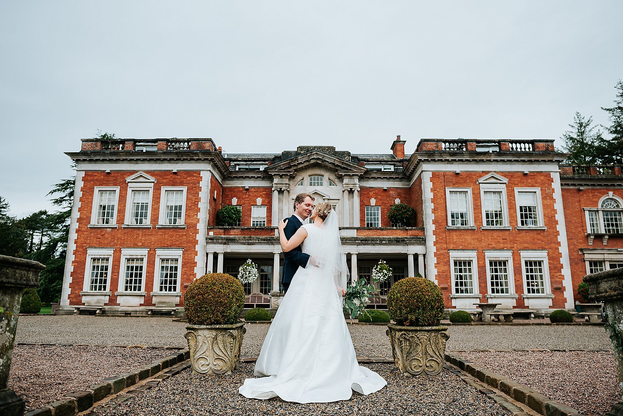 September wedding at eaves hall in lancashire 