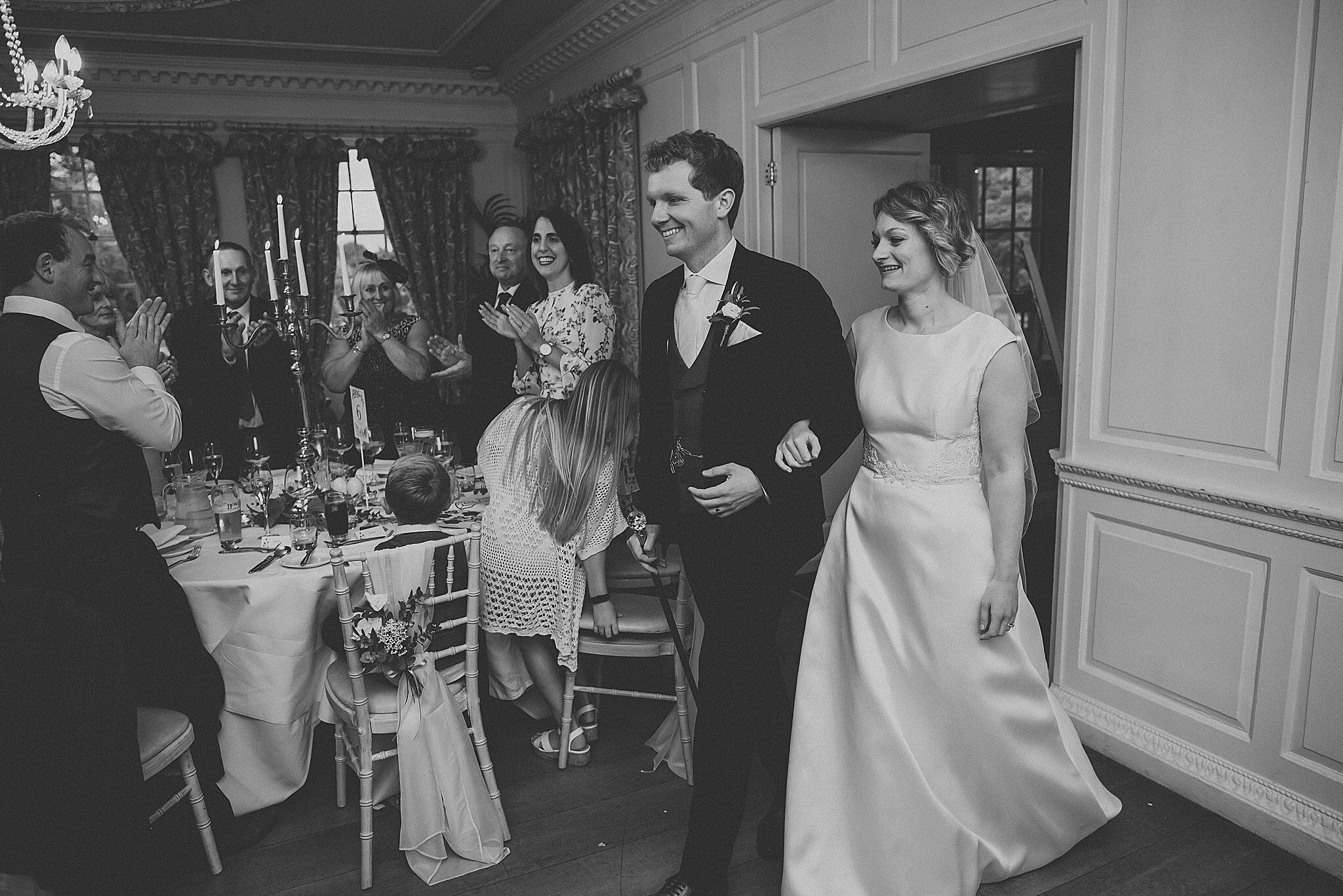 September wedding at eaves hall in lancashire 