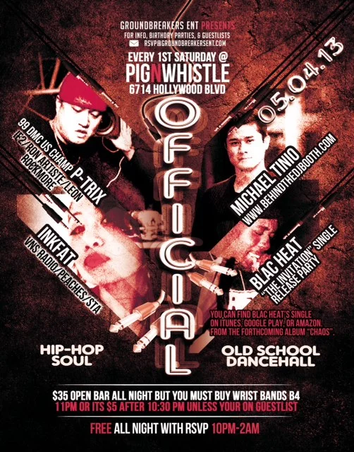 Every 1st Saturday in Hollywood | Official at Pig N Whistle | Hollywood, CA