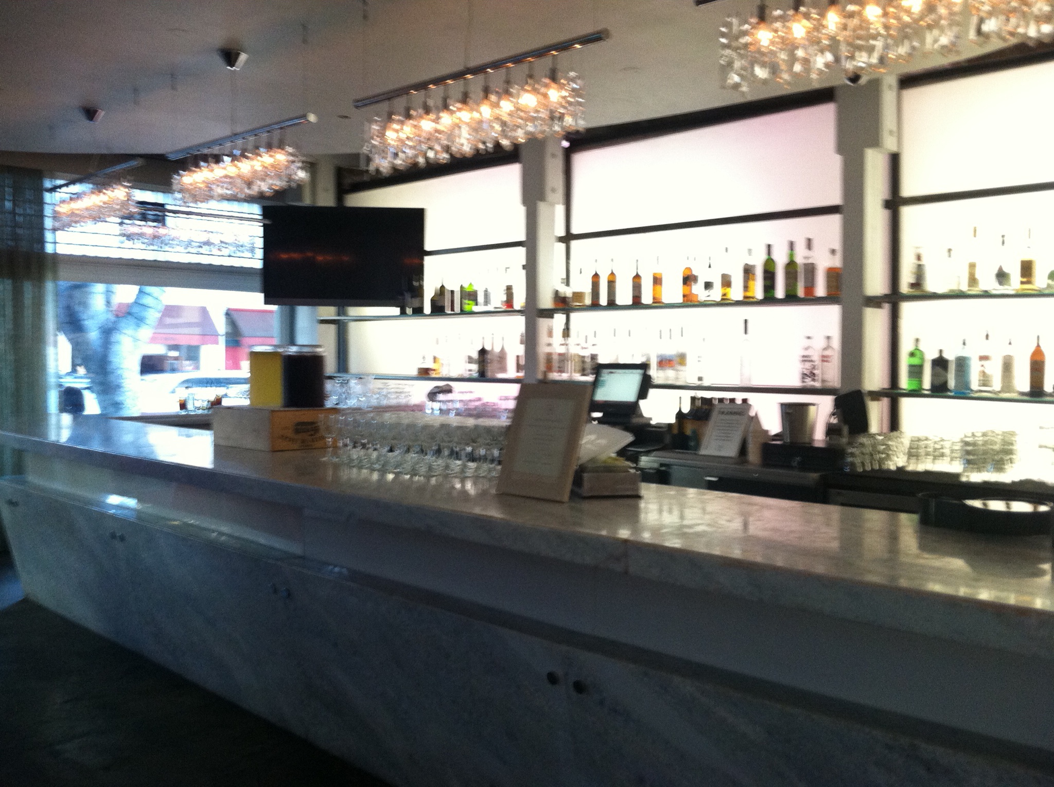 The bar at Pandora on Green