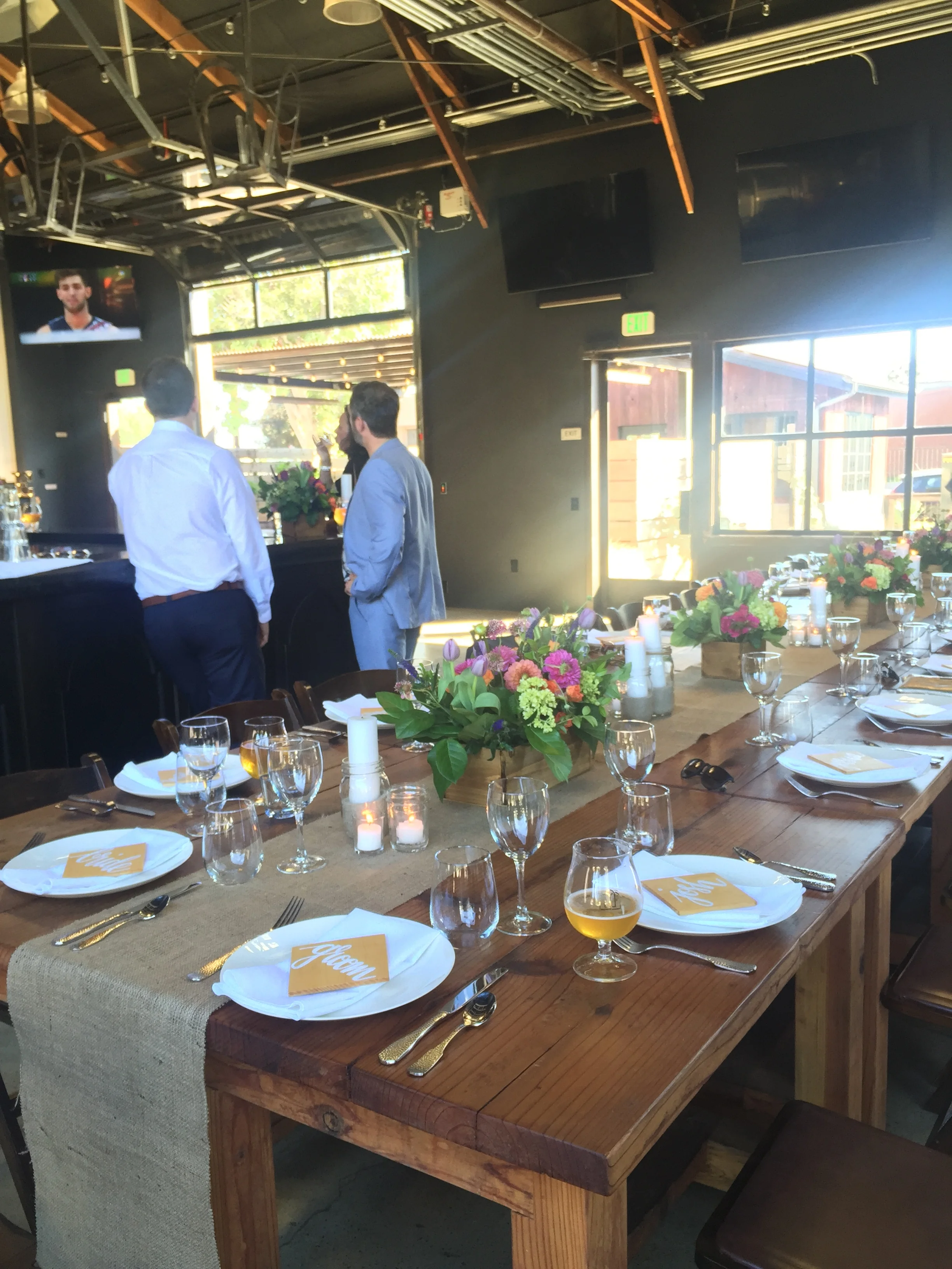 Santa Barbara Destination Wedding at Third Window Brewing Co. 