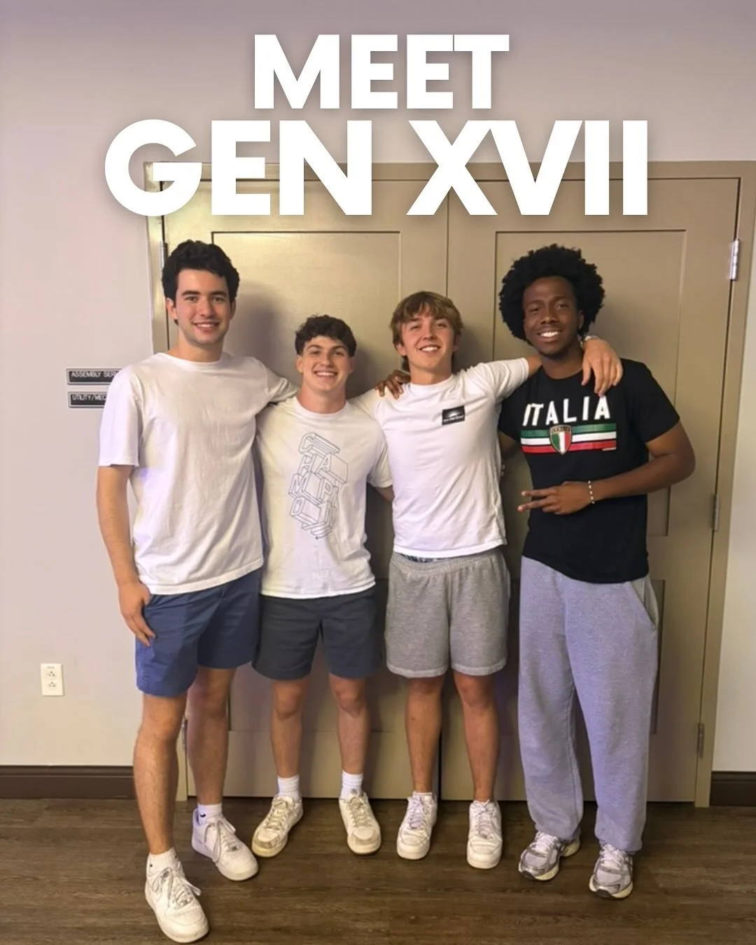 New Melodores!! Meet generation 17 Olu, Colin, Alex, and Jacob 🥳🥳