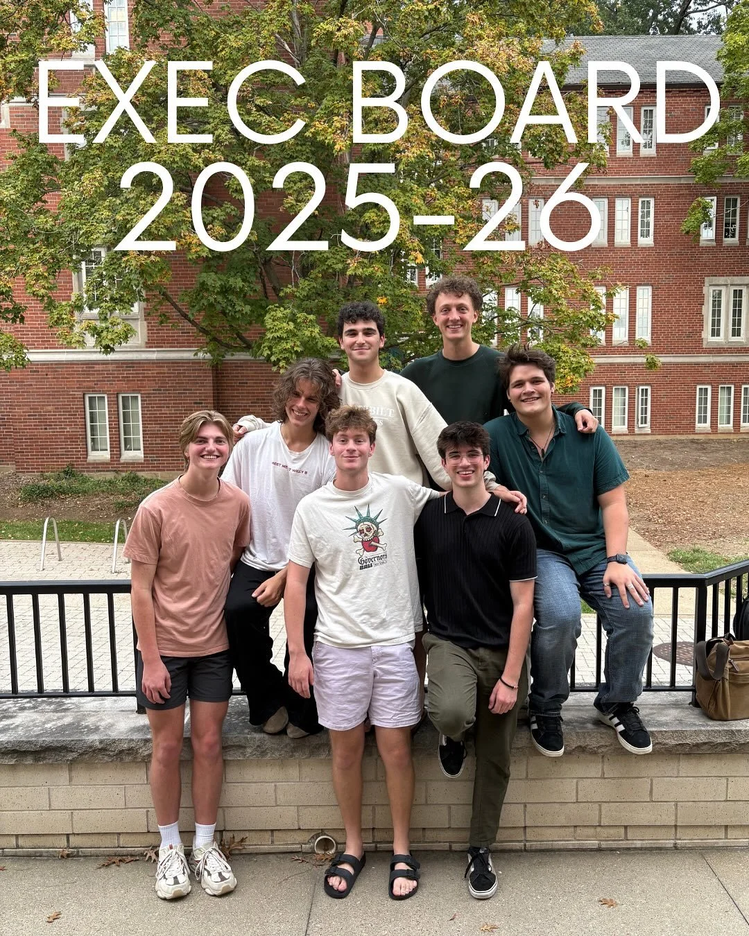 This years exec board officers! excited for a great year 😁