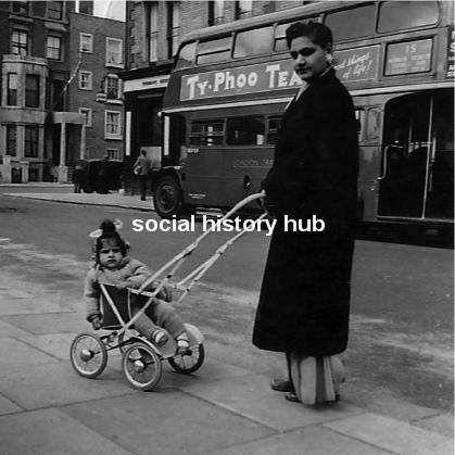 Maya in Ladbroke Grove, London 1958