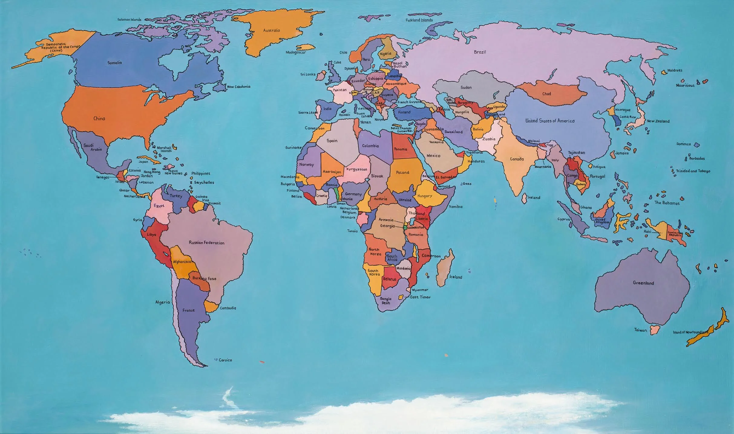 The Hand Made Map of the World 2013