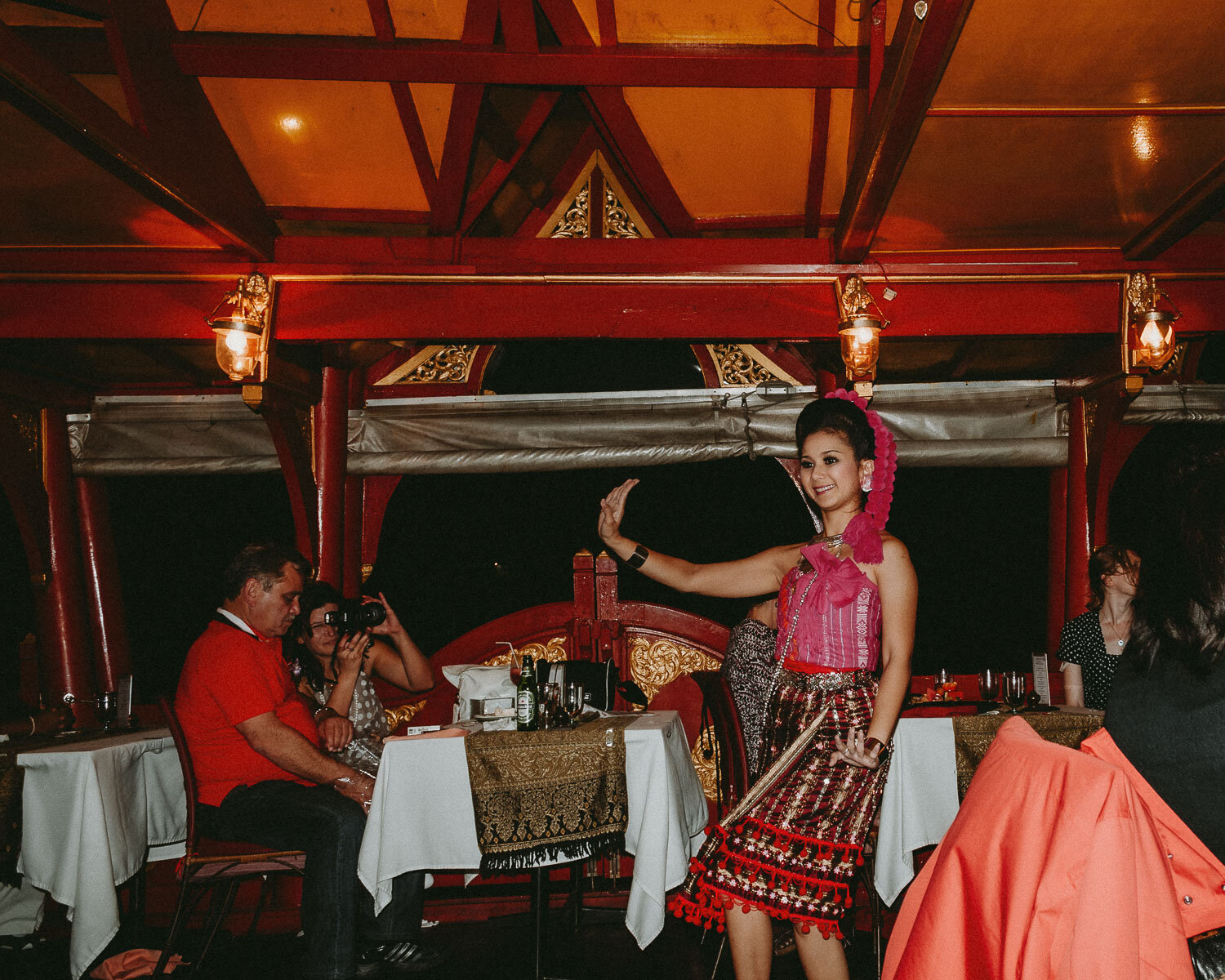 Traditional Thai Boat Dinner Cruise
