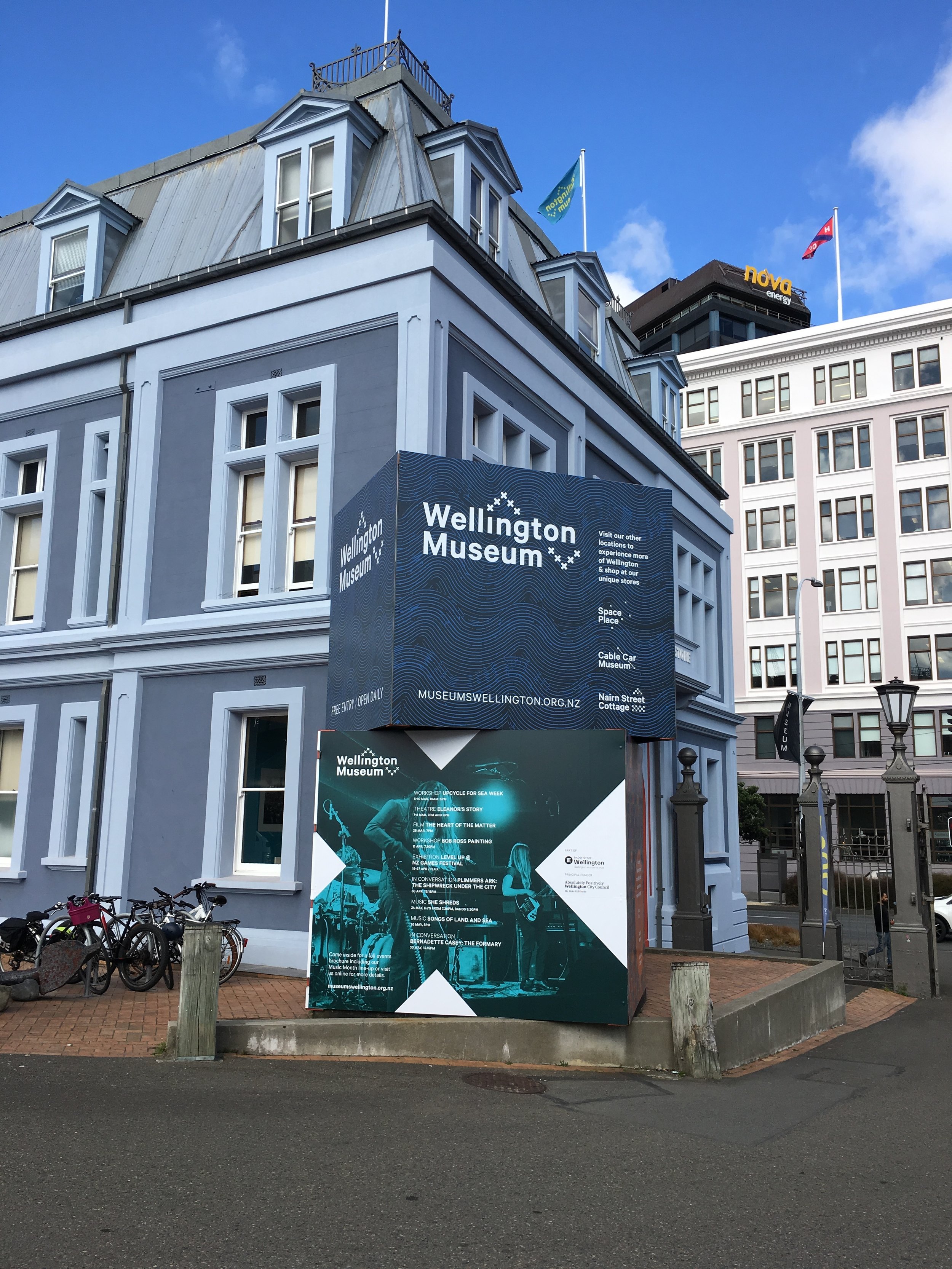 Wellington Museum Event Advertising