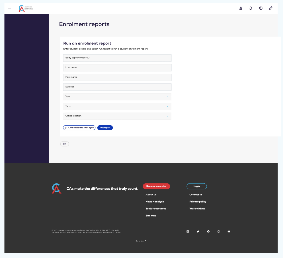 Improving the UX + UI of a student portal