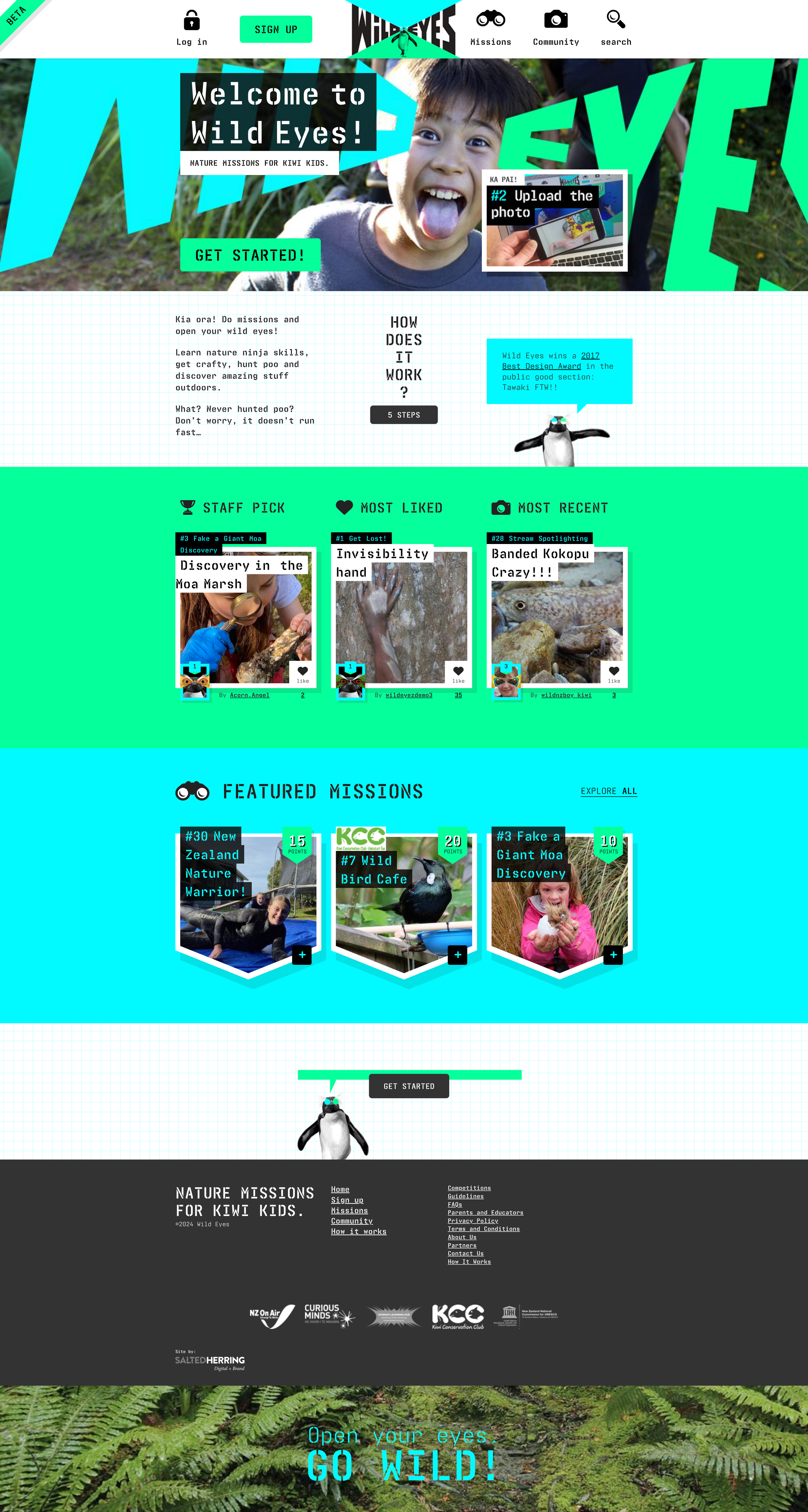 Using digital to get kids outside in nature