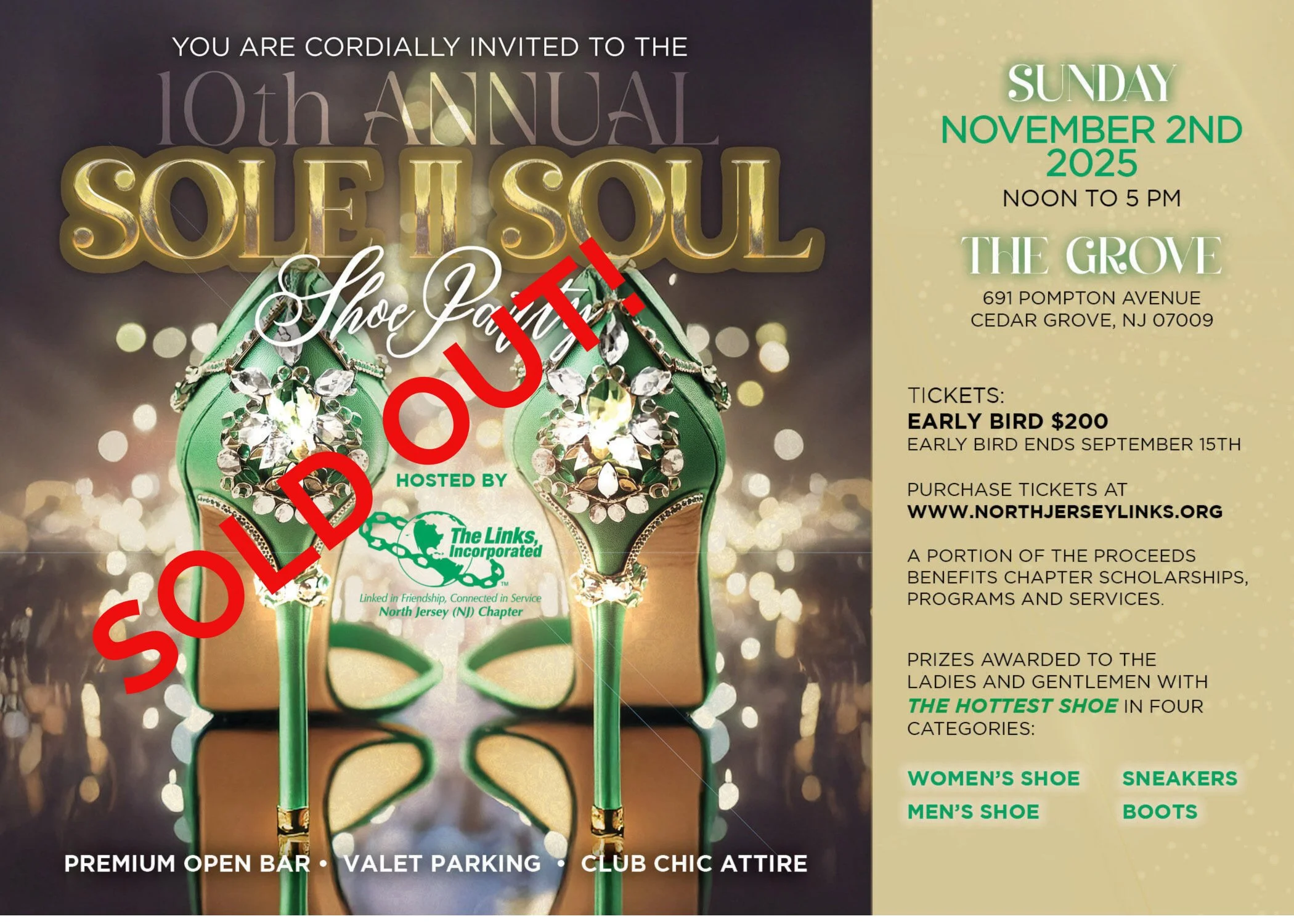 10th Annual Sole to Soul Shoe Party Fundraiser
