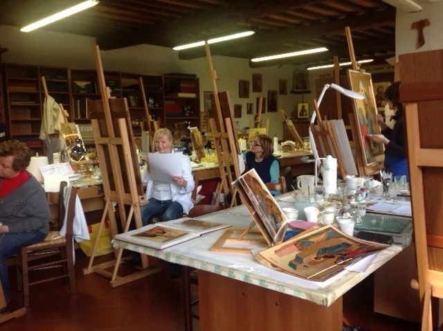 The studio.
