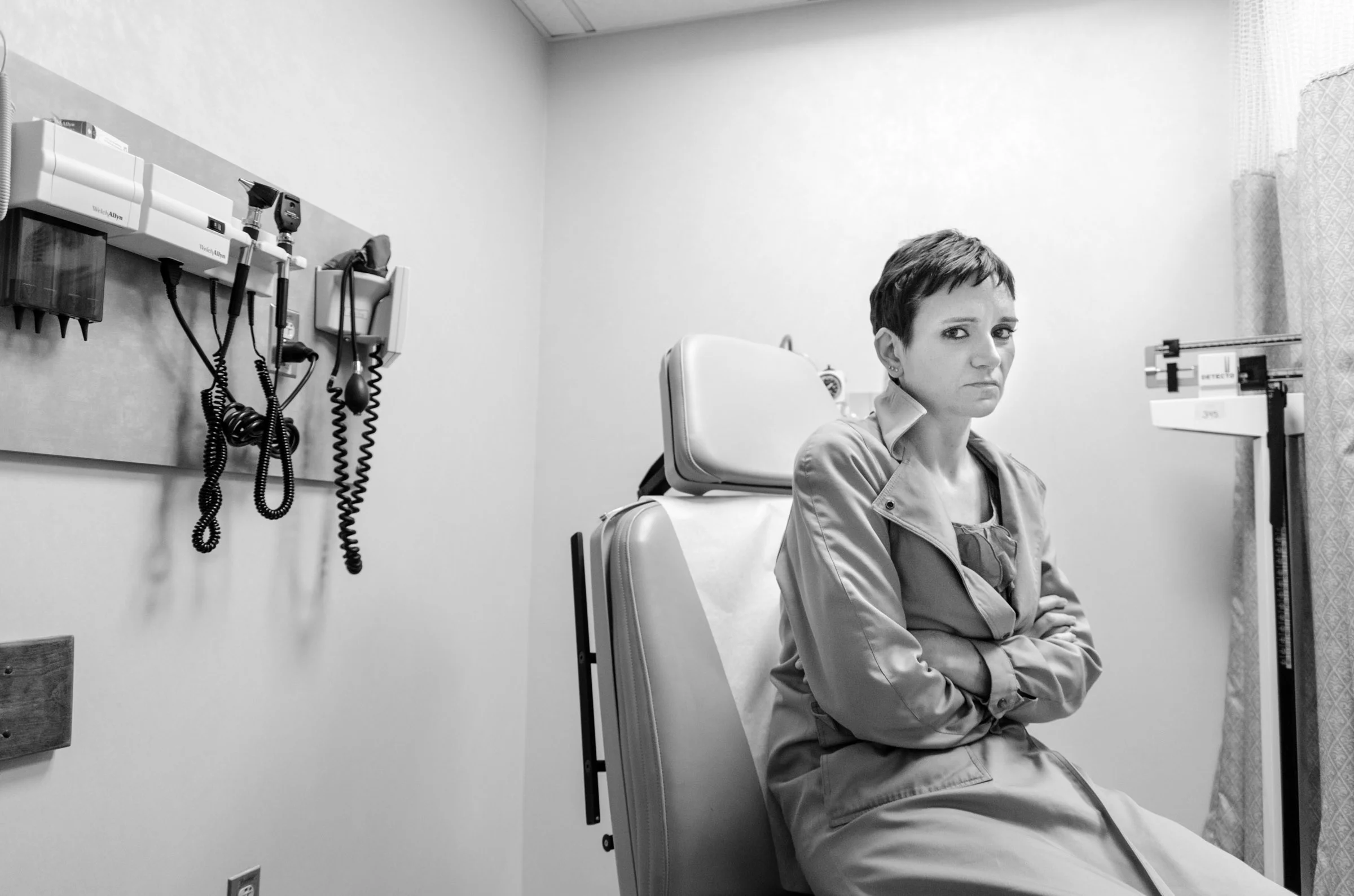 We were waiting to see a Radiologist to discuss potential treatment options. Usually Jen was calm during our doctor visits but on this day she was irritable and on edge.