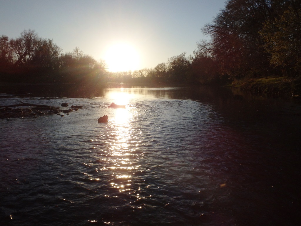 Sunset on the LCR