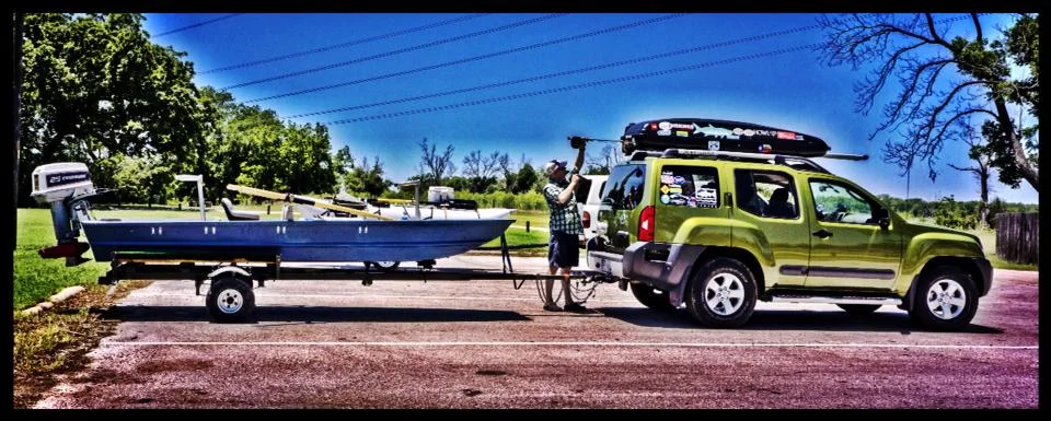 Clay loading up a rod after a successful first run
