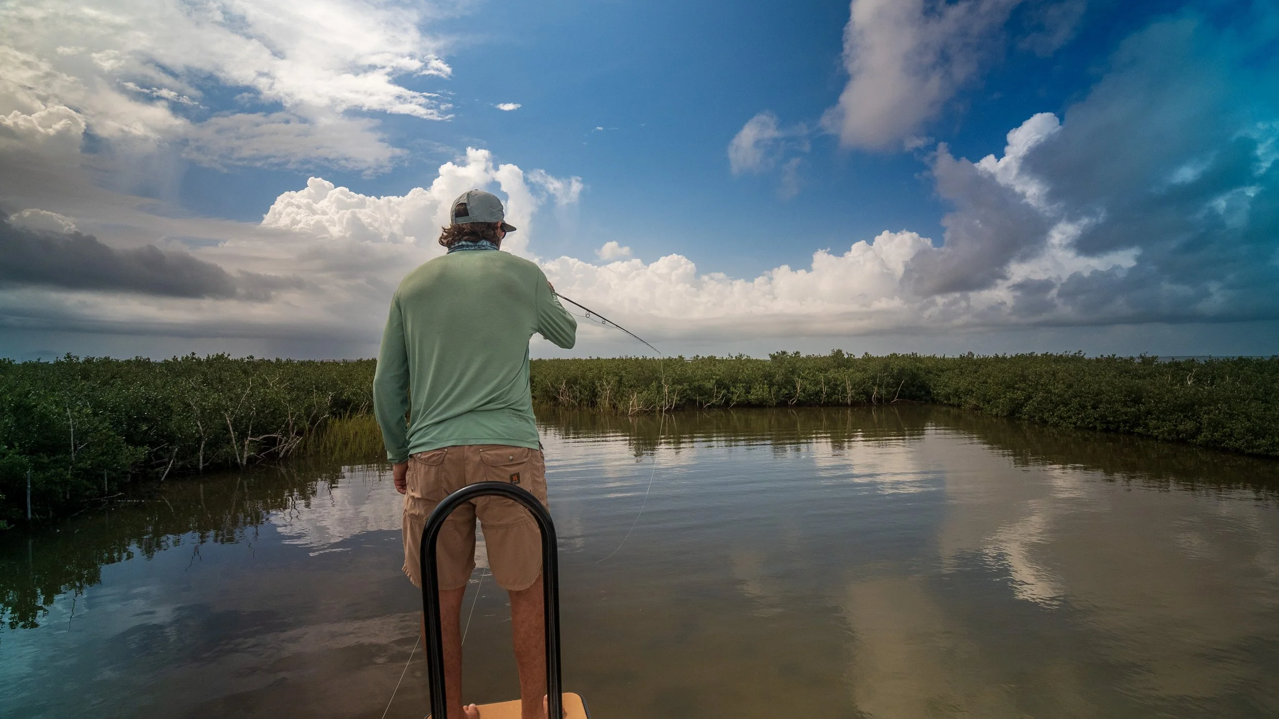 sight casting for redfish on the Texas coast