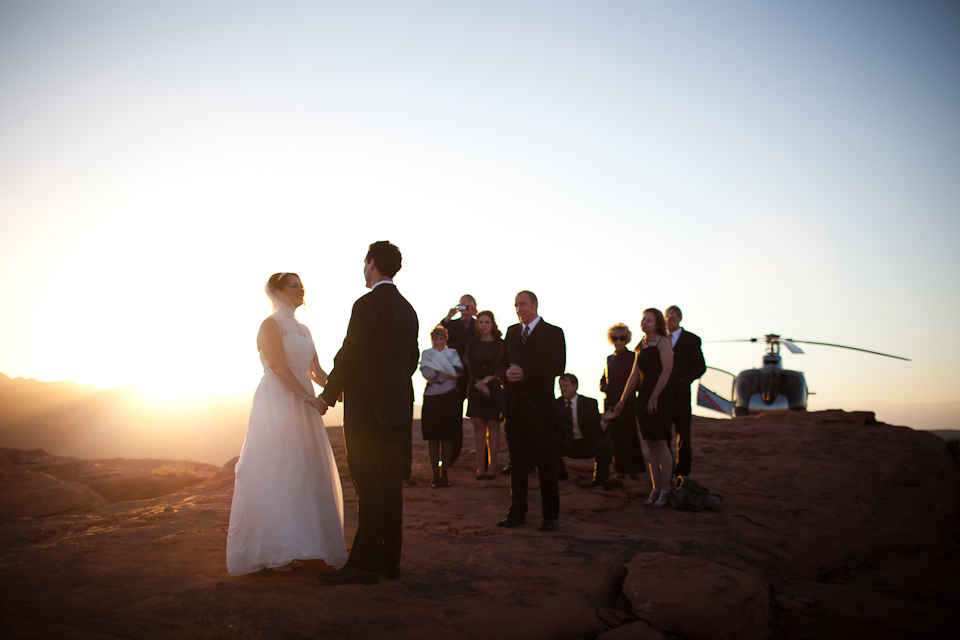 Valley of fire helicopter wedding