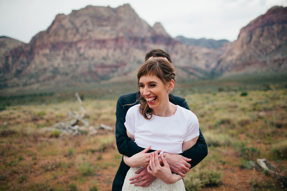 Red Rock canyon elopement photography