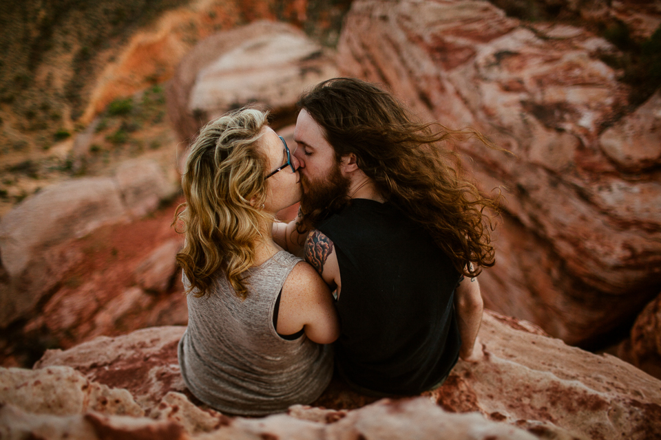 Red Rock engagement photographers