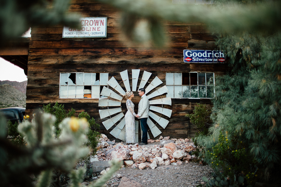 Nelson Ghost town wedding